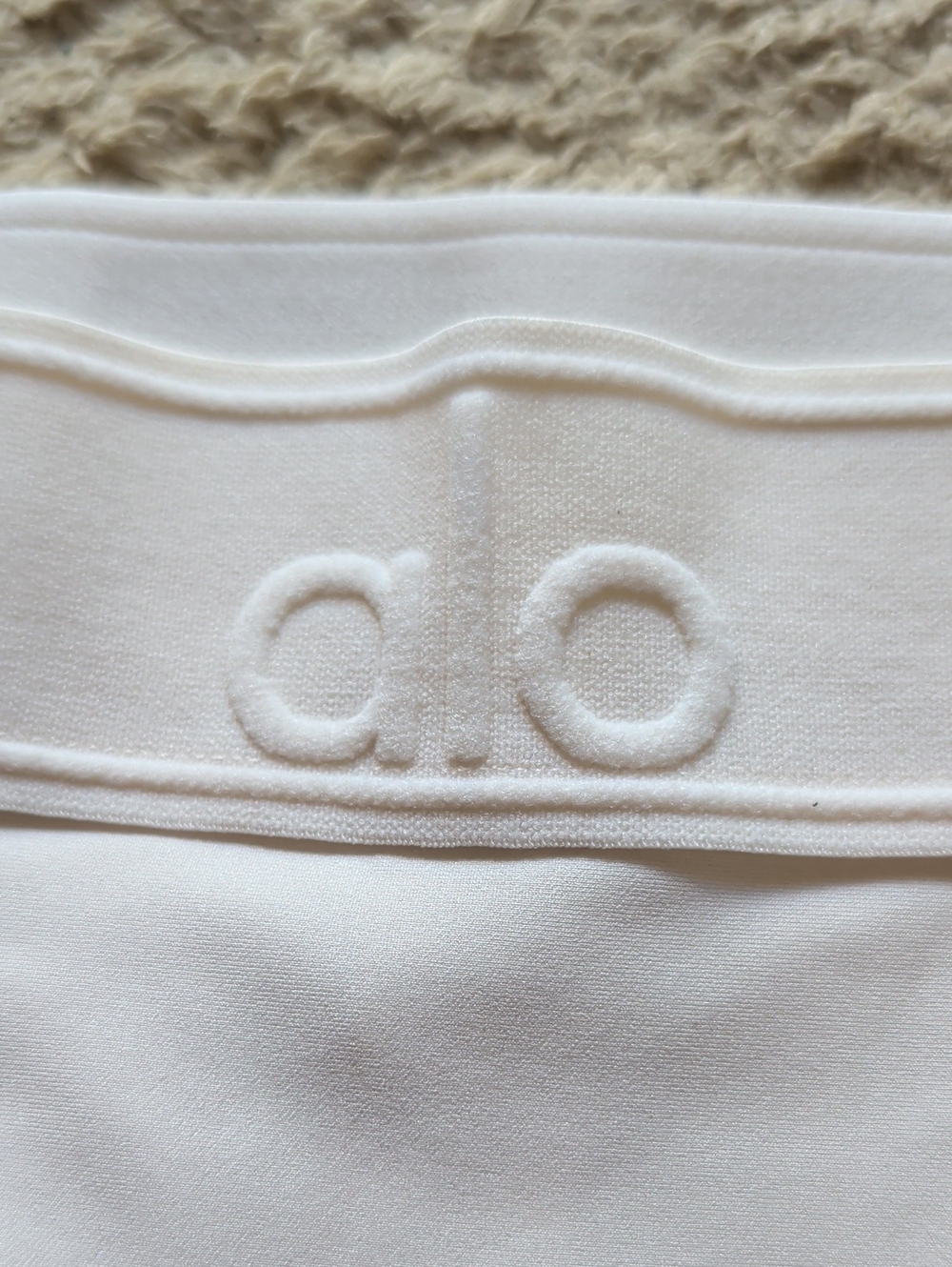 ALO Airlift High-Waist 7/8 Rebel Legging Ivory NWT - Picture 6 of 8